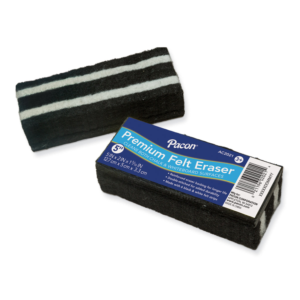 Chenille Kraft Chalk and White Board Eraser - Eagle Premium