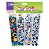 Chenille Kraft Wiggle Eyes Assortment - 500 Pieces