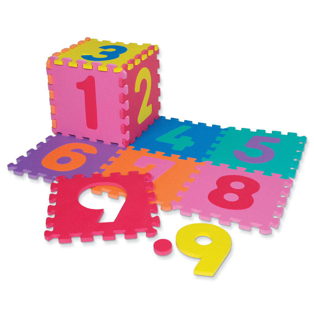 Chenille Kraft WonderFoam® Numbers Puzzle Mat - 20 Pieces