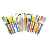 Chenille Kraft Starter Brush Set - 25 Pieces