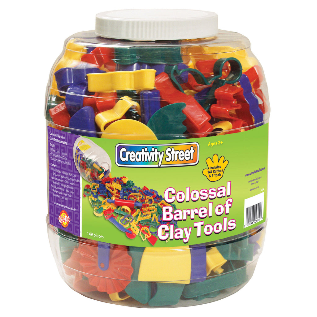 Chenille Kraft Colossal Barrel of Clay Tools