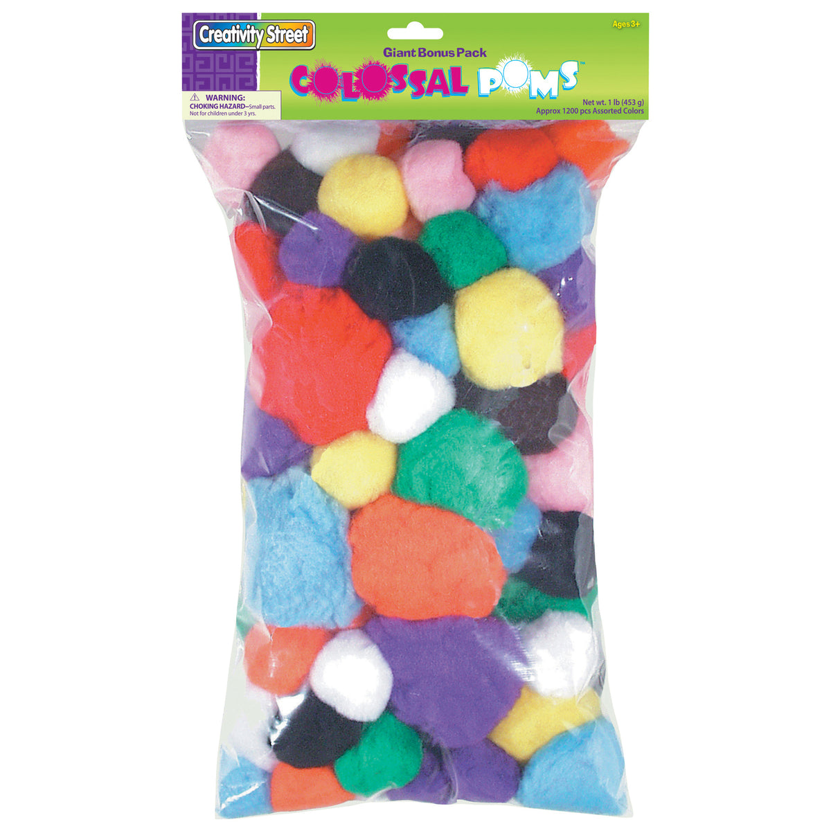 Chenille Kraft Colossal Poms - 1 Pound