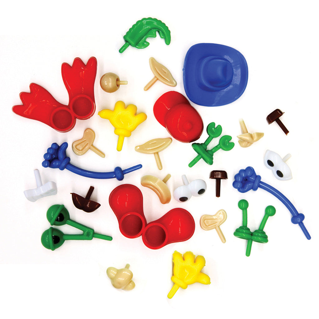 Chenille Kraft Modeling Dough And Clay Body Parts Accessories