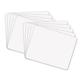 Chenille Kraft Plain White Board - Set of 10