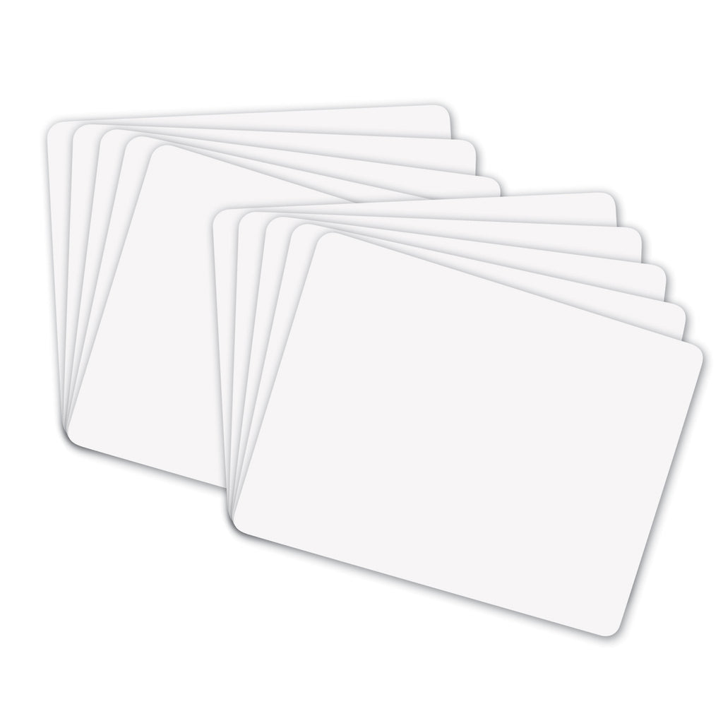 Chenille Kraft Plain White Board - Set of 10