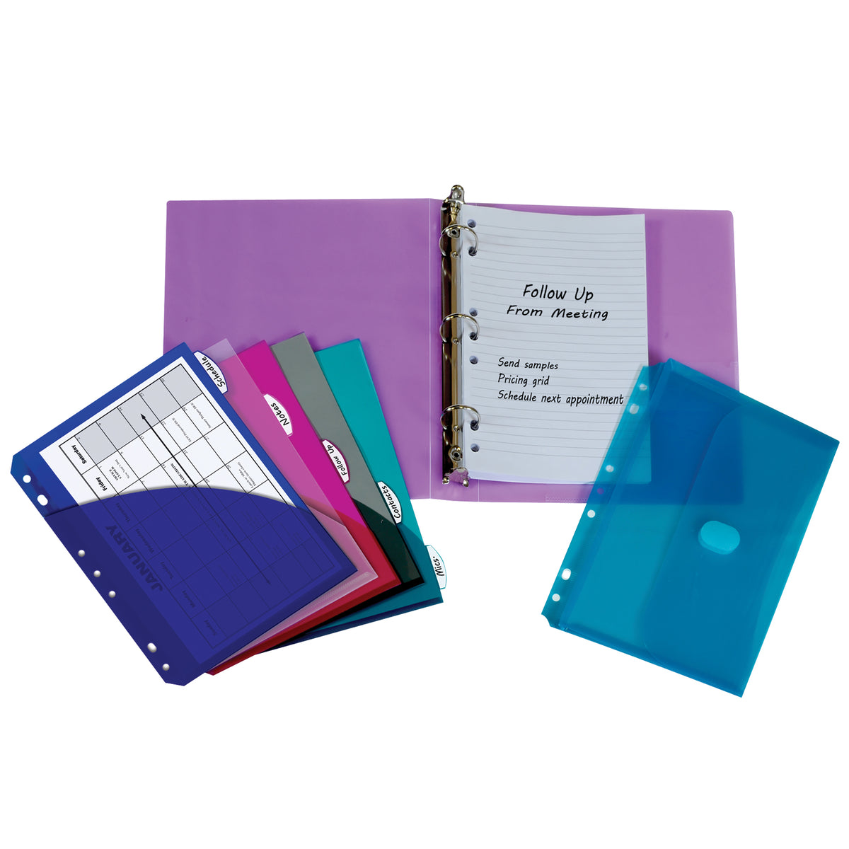 C-Line Products Mini Size Binder Starter Kit