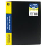 C-Line Products Bound 12 Pocket Sheet Protector Presentation Book