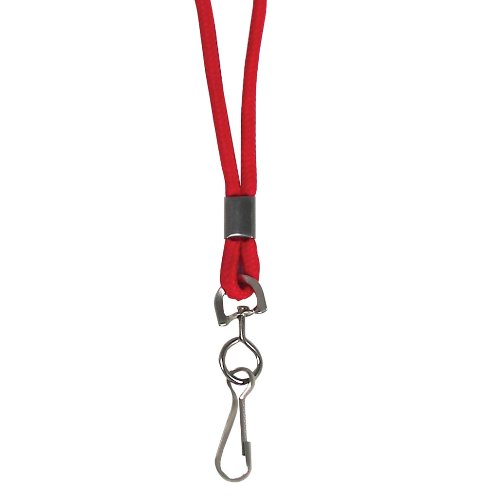 C-Line Products Standard Lanyard With Swivel Hook Red