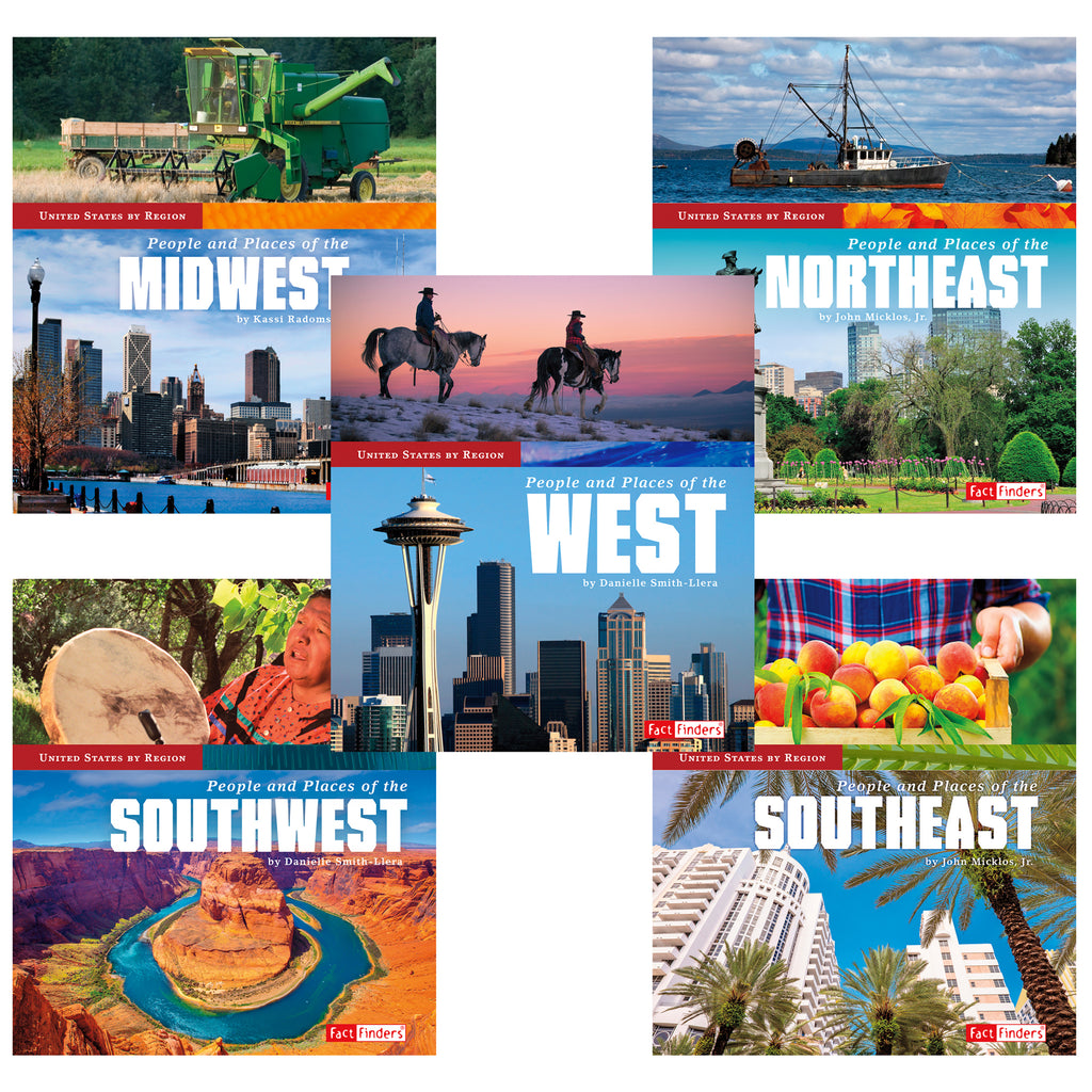 Capstone Publishing United States by Region (5 Book Set)