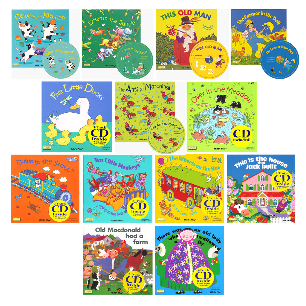 Childs Play Books Songs and Rhymes Collection, Set 1