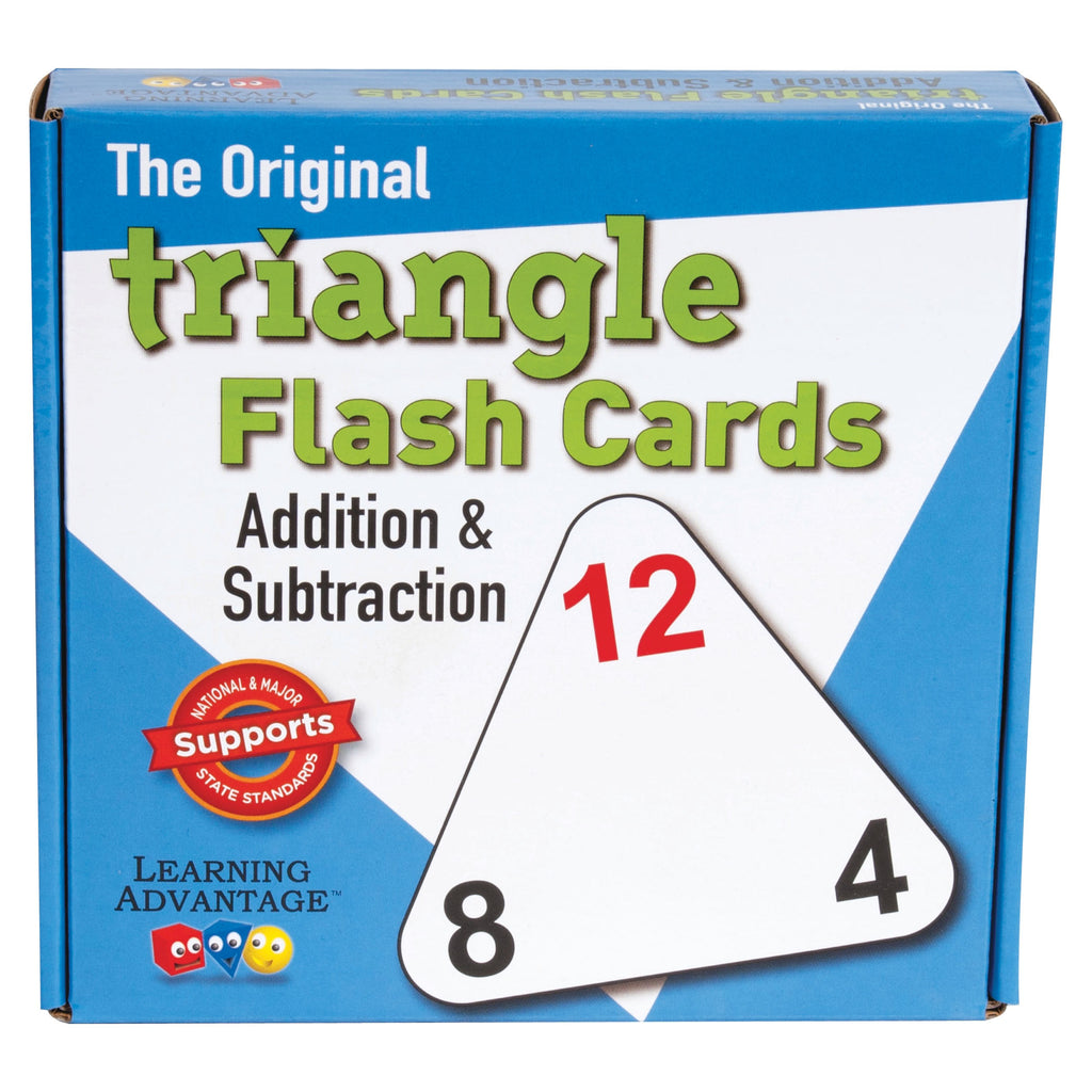 Wiebe, Carlson & Associates The Original Triangle Flashcards Addition & Subtraction