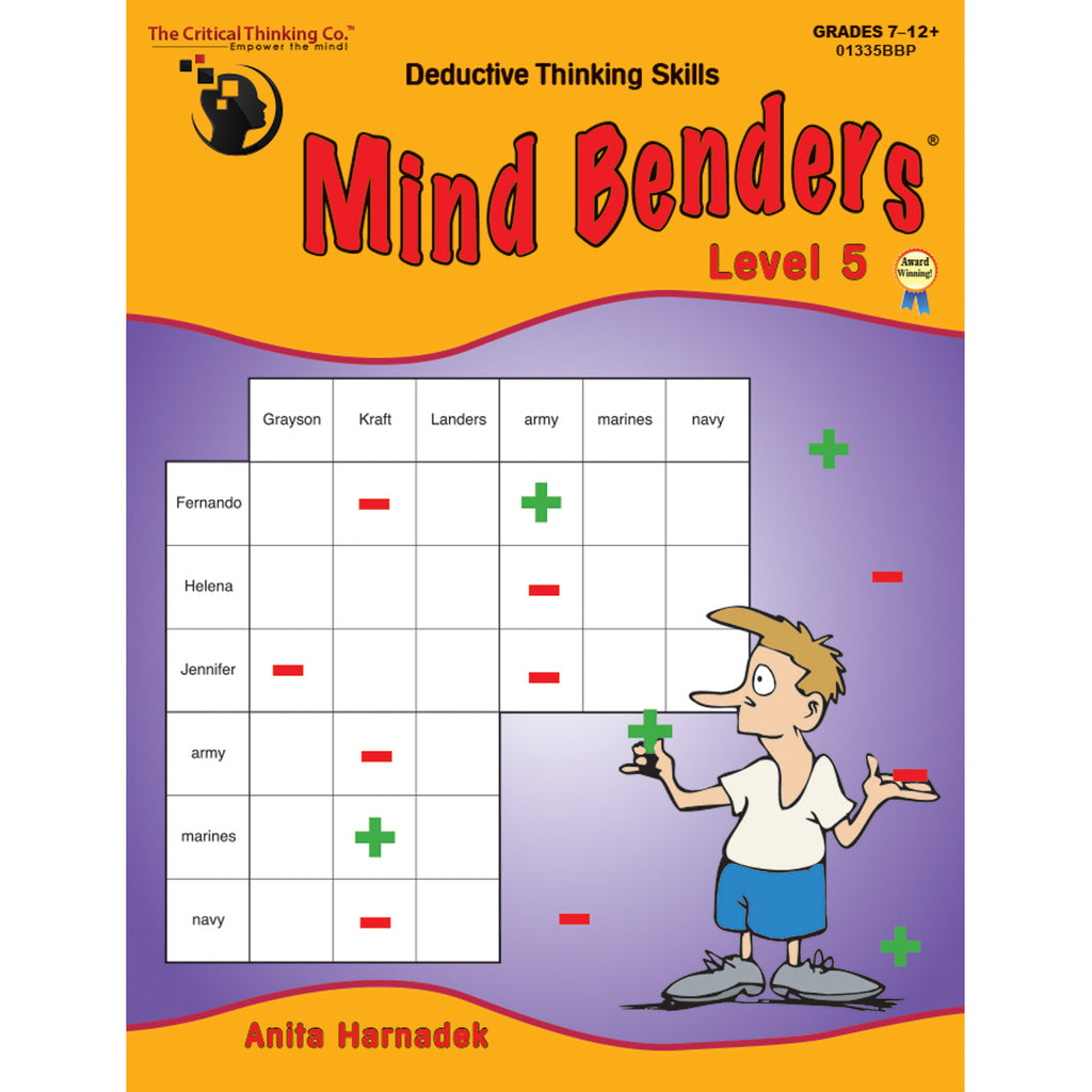 The Critical Thinking Co. Mind Benders Book 5