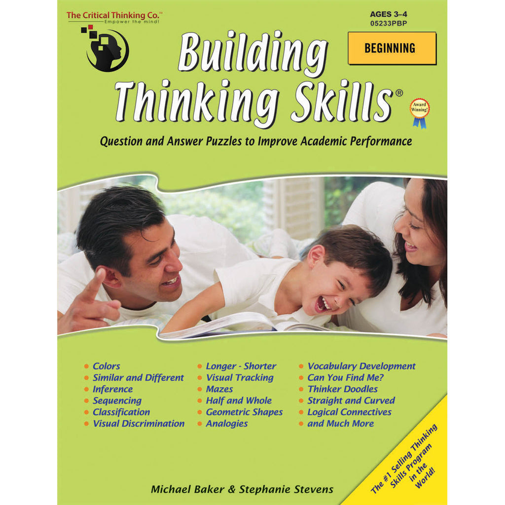 The Critical Thinking Co. Building Thinking Skills Beginning