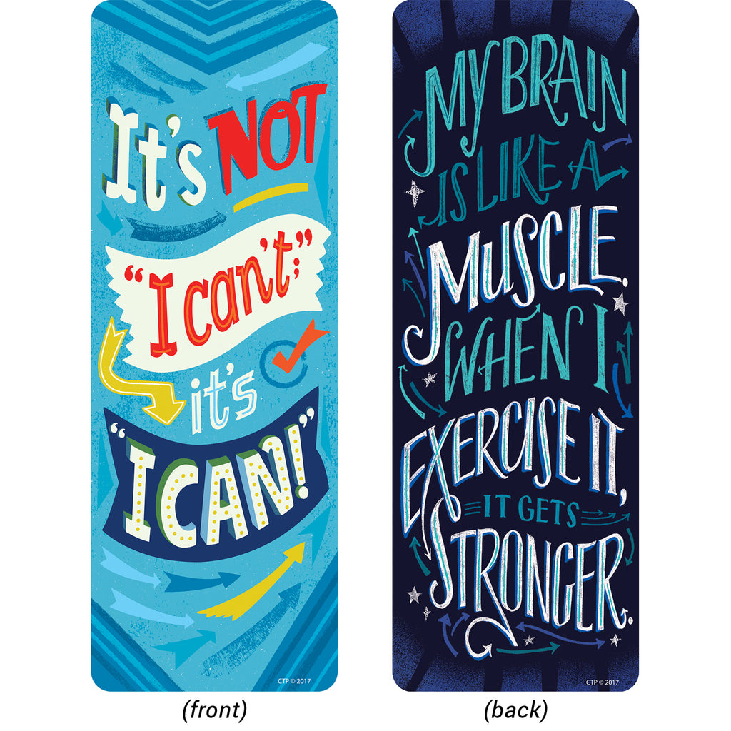 Creative Teaching Press What's Your Mindset? Motivational Bookmarks