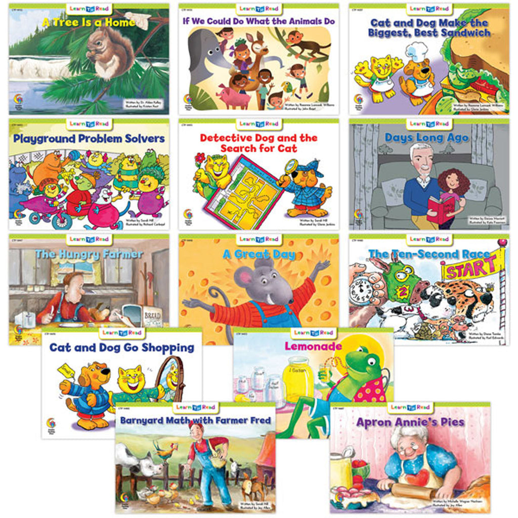 Creative Teaching Press Learn to Read: Variety Pack 15, Level G–H