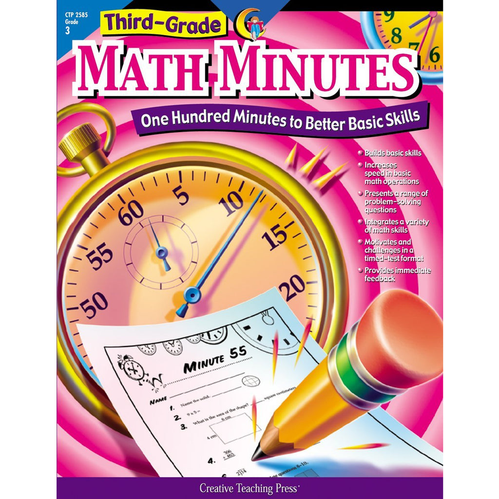 Creative Teaching Press Third-Gr Math Minutes