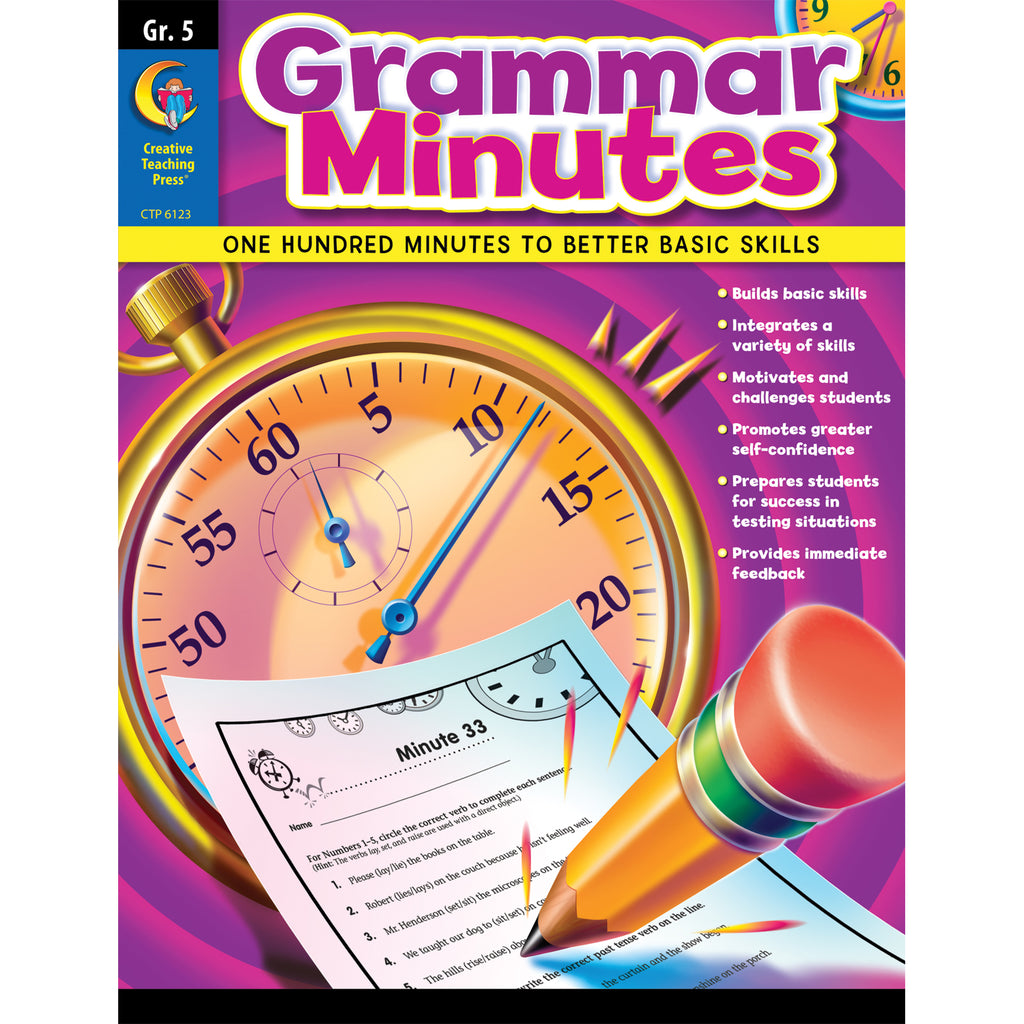 Creative Teaching Press Grammar Minutes Gr 5