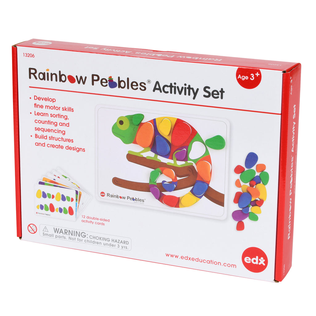 Learning Advantage Rainbow Pebbles® Activity Set
