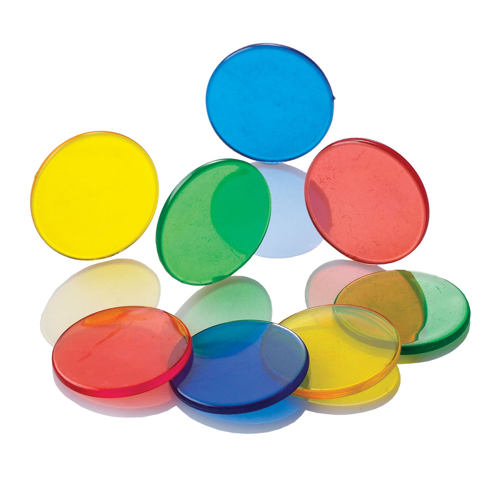 Learning Advantage Transparent Counters 1" (250)