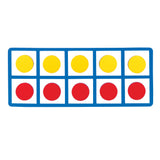 Learning Advantage Giant Magnetic Foam Ten Frames, Set of 2