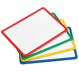 Learning Advantage Plastic Framed Metal Whiteboards, Set of 4