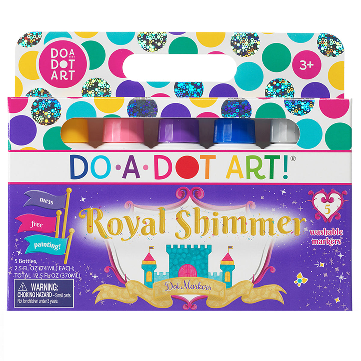 Do-A-Dot Art!® Shimmer Washable Dot Markers, 5 Pack