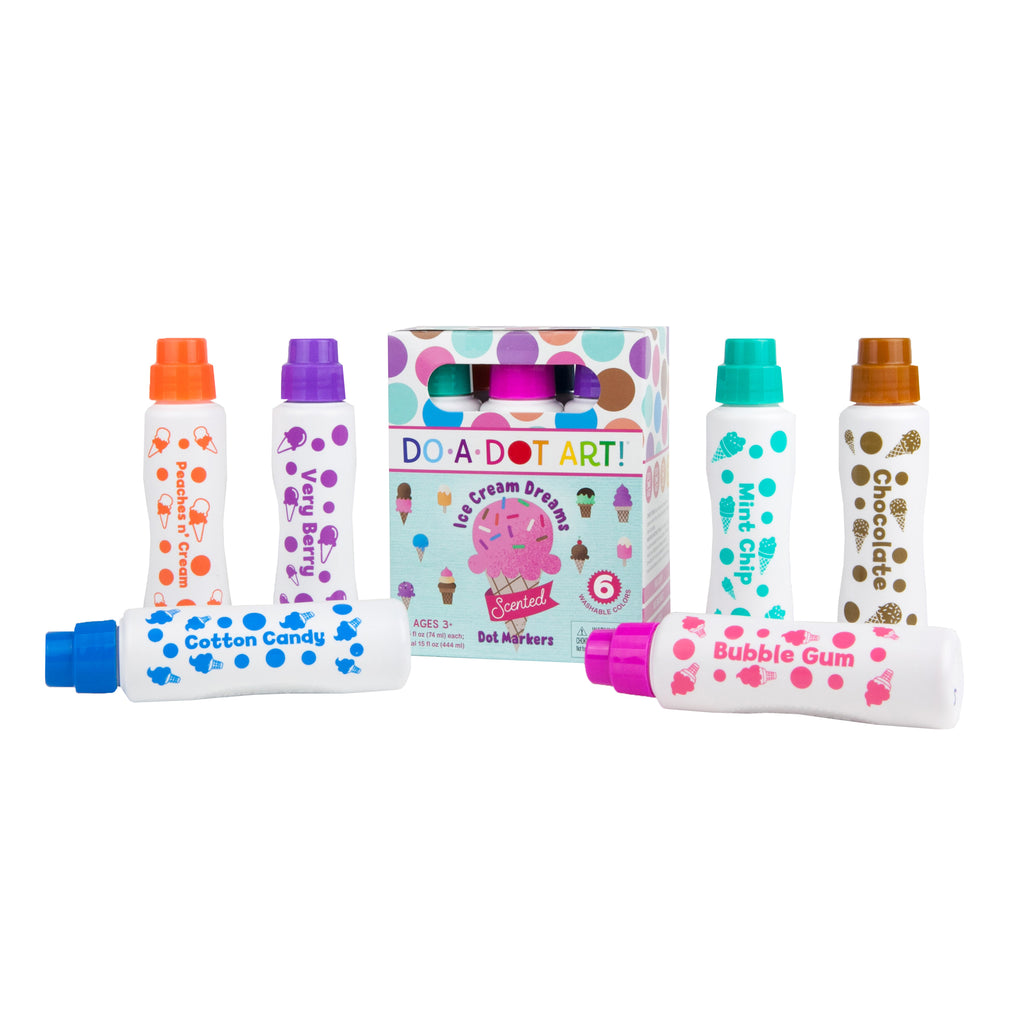 Do-A-Dot Art Mini Washable Markers, Jewel Tone - 6 count