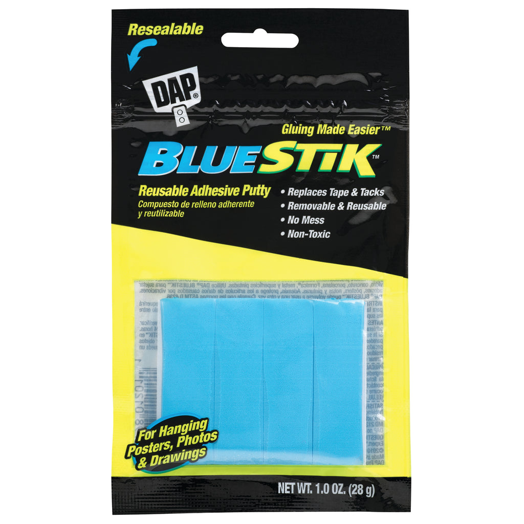 DAP Dap Bluestik Reusable Adhesive
