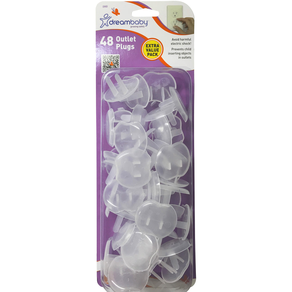 Tee-Zed Outlet Plugs, 48 Pack