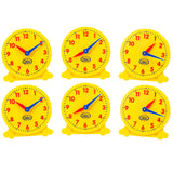 Didax 12 Hour Student Clock, Set of 6
