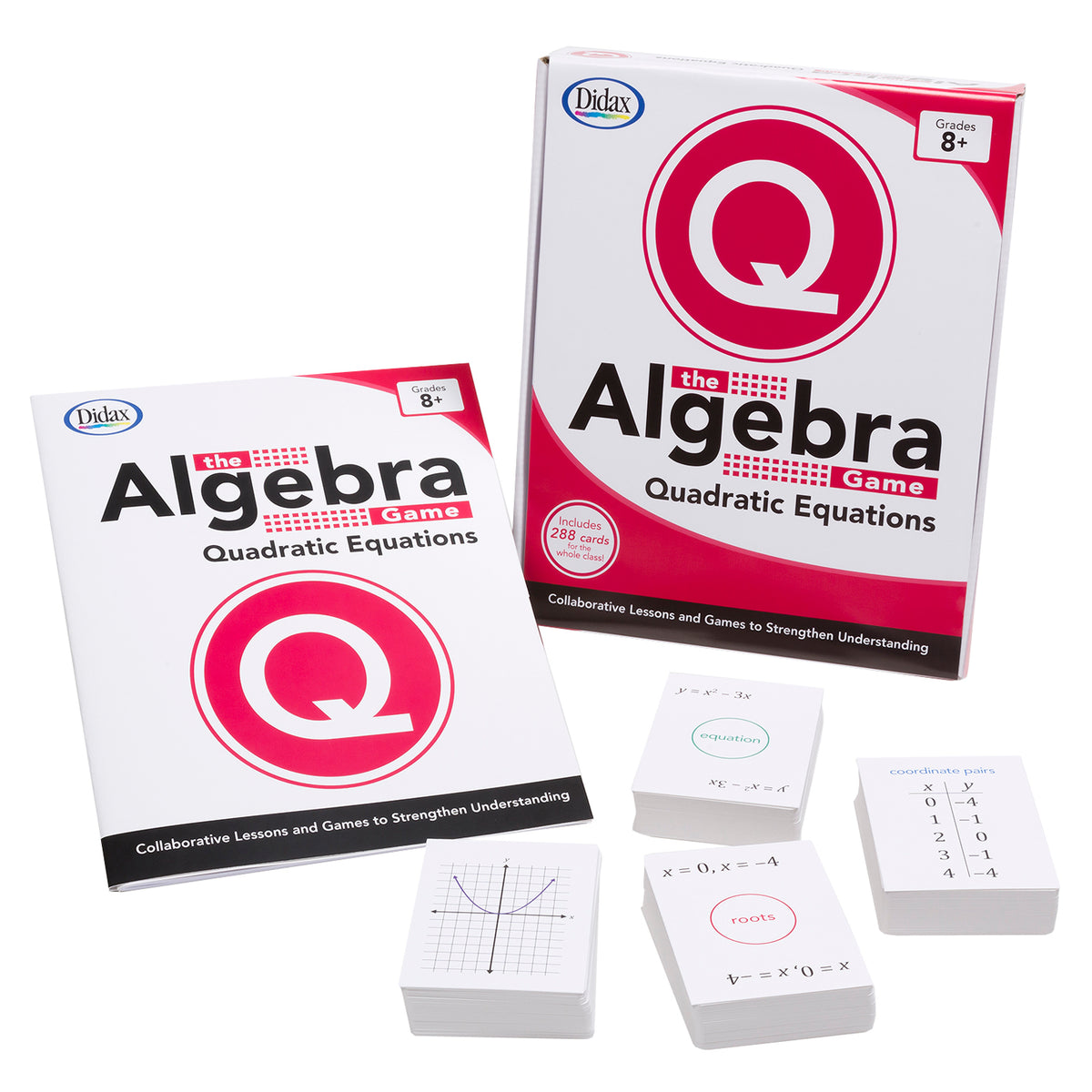 Didax The Algebra Game: Quadratic Equations Basic