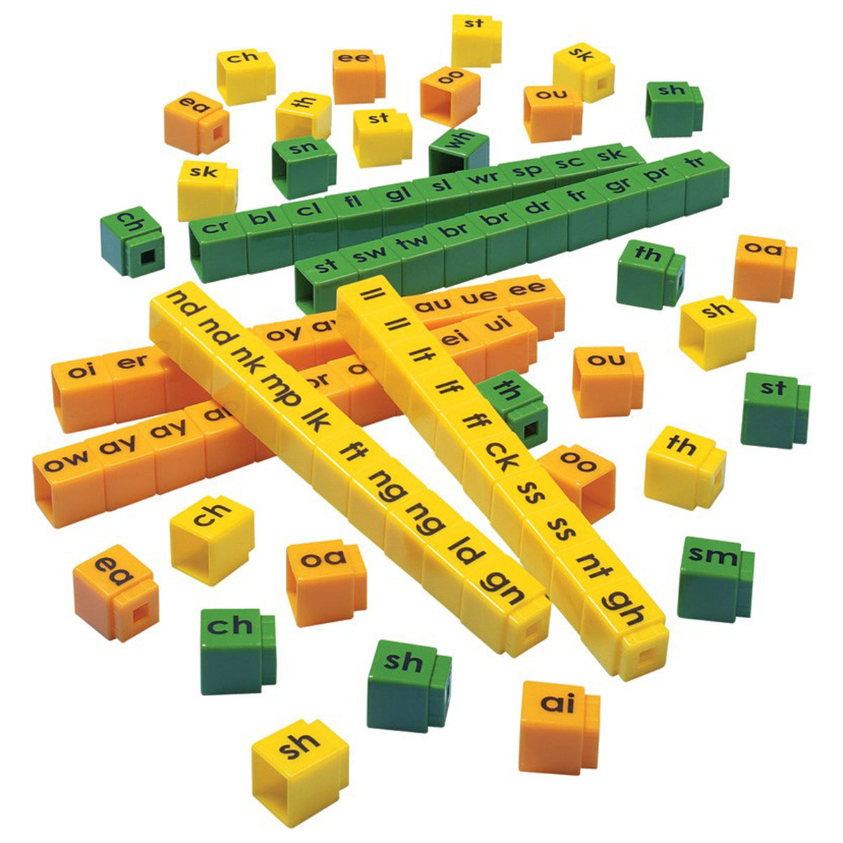 Didax Unifix Blends Cubes - Starter Set
