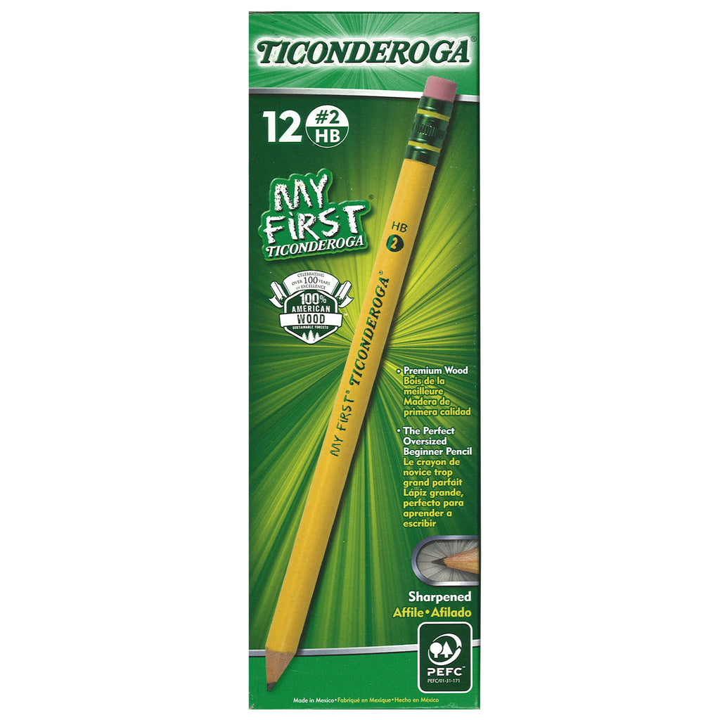 Dixon Ticonderoga My First Ticonderoga Pencil 1 Dozen