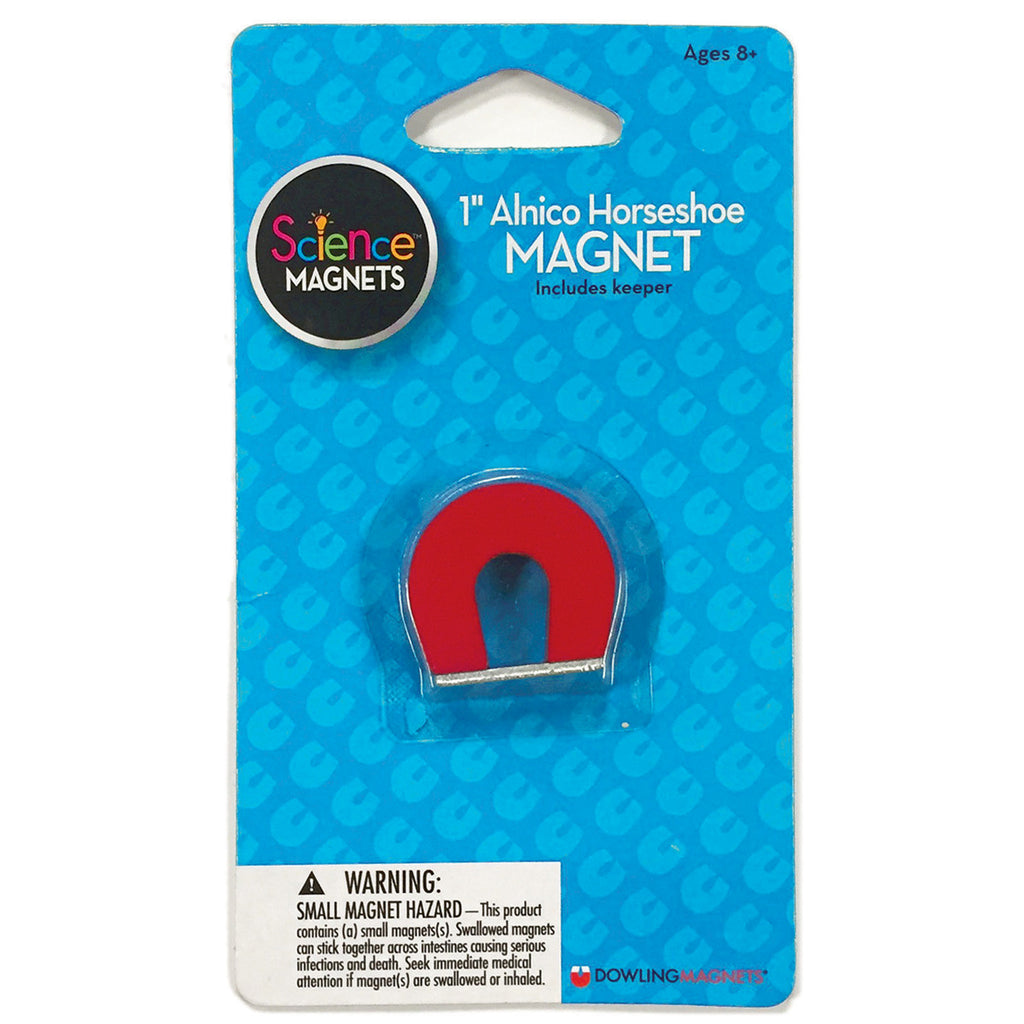 Dowling Magnets 1" Alnico Horseshoe Magnet