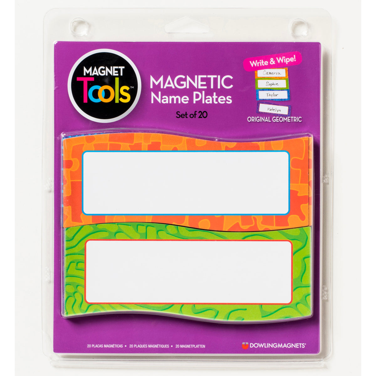 Dowling Magnets Magnetic Name Plates