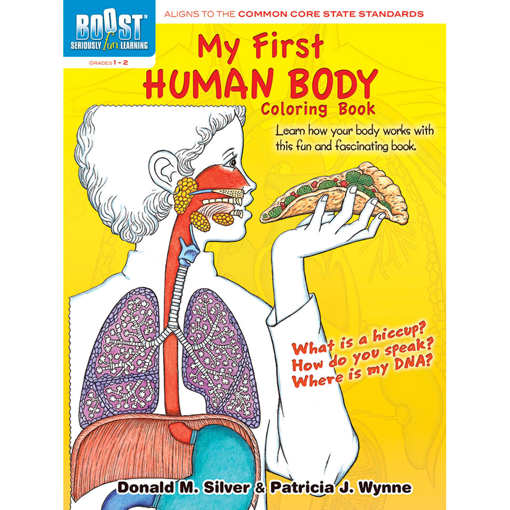 Dover Publications BOOST My First Human Body Coloring Book