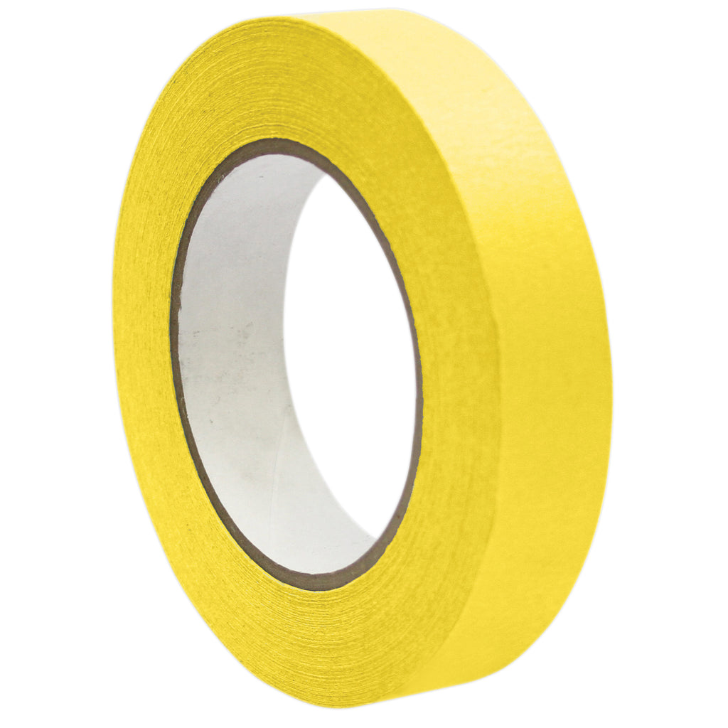 DSS Distributing Premium Masking Tape, Yellow 1" x 60 Yards