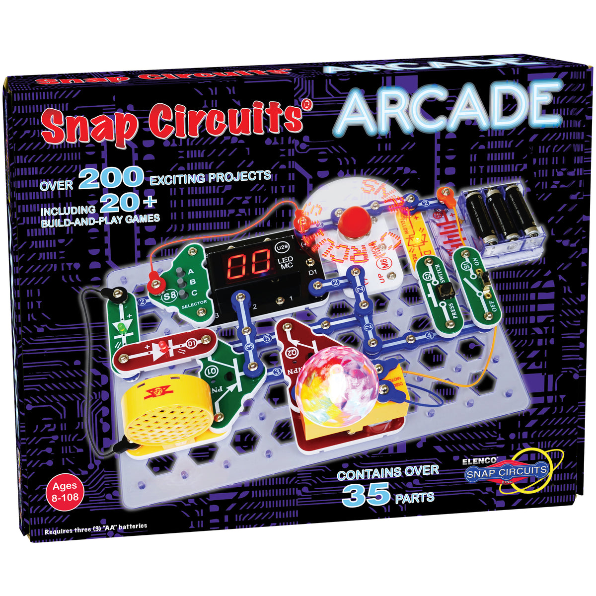 Elenco Electronics Snap Circuits® Arcade