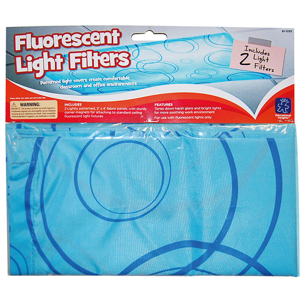 Educational Insights Fluorescent Light Filters 2Pk