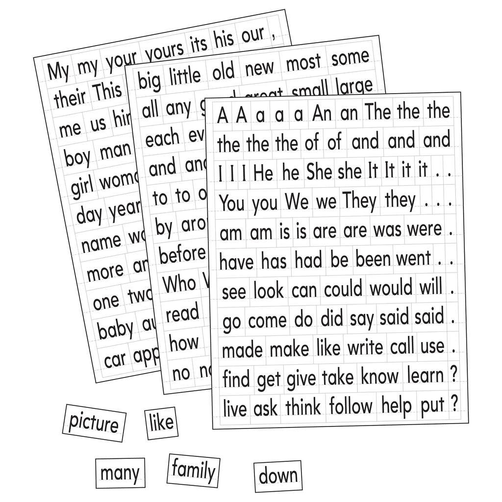 Educational Insights Magnetic Sight Words & Sentence Builders