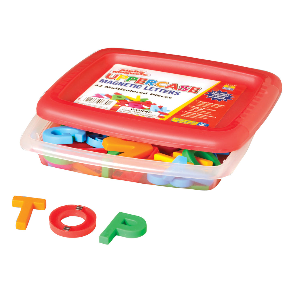 Educational Insights AlphaMagnets® Uppercase 42 Pieces Multicolored