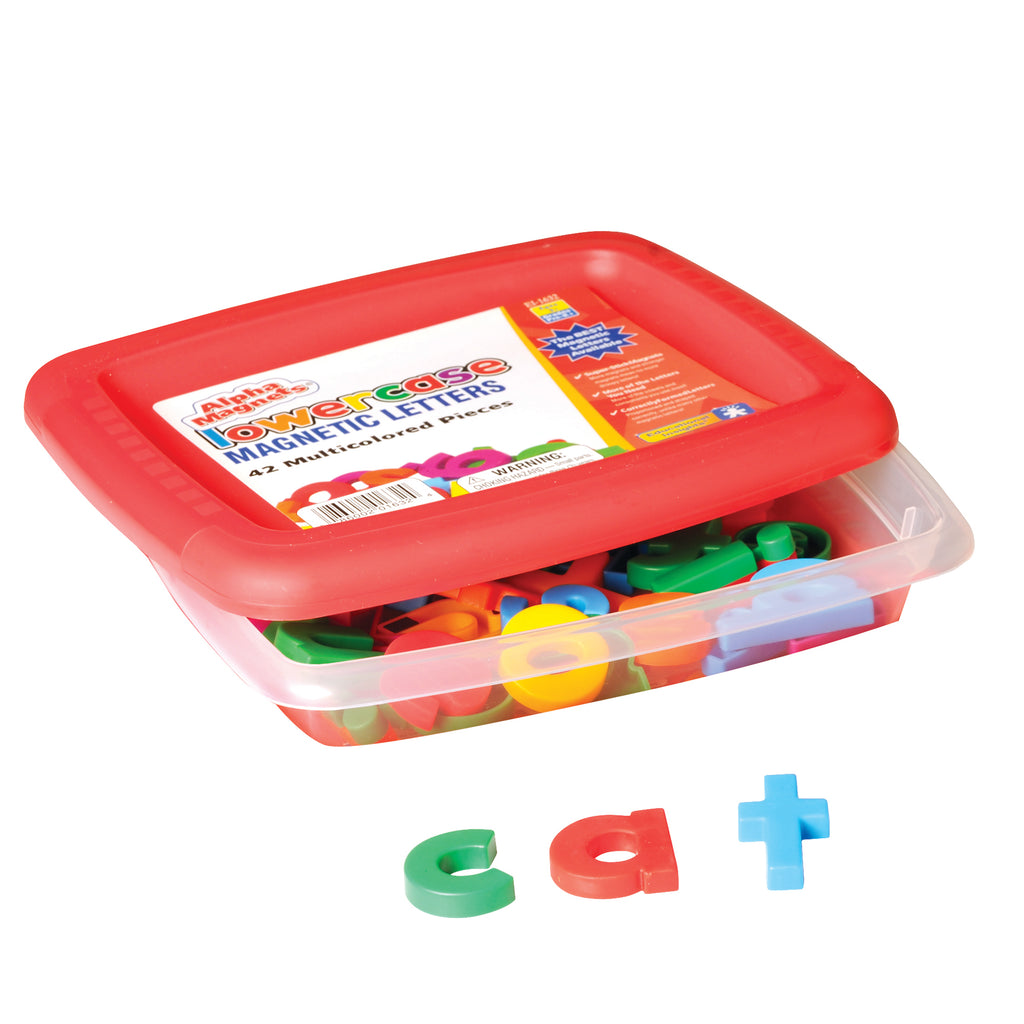Educational Insights AlphaMagnets® Lowercase 42 Pieces Multicolored