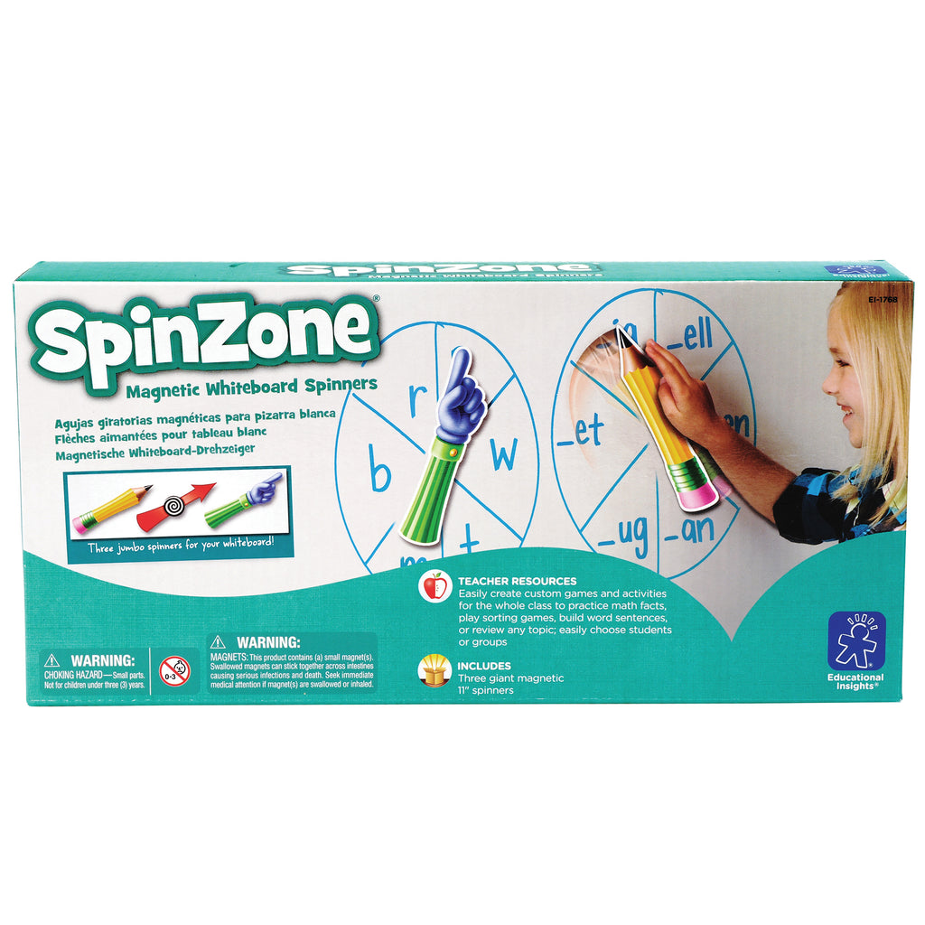 Educational Insights Spinzone Magnetic Whiteboard Spinners