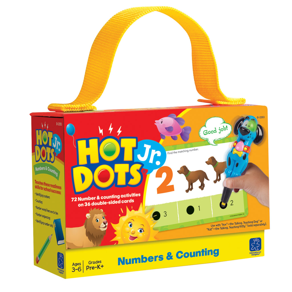 Educational Insights Hot Dots® Jr. Cards: Numbers & Counting