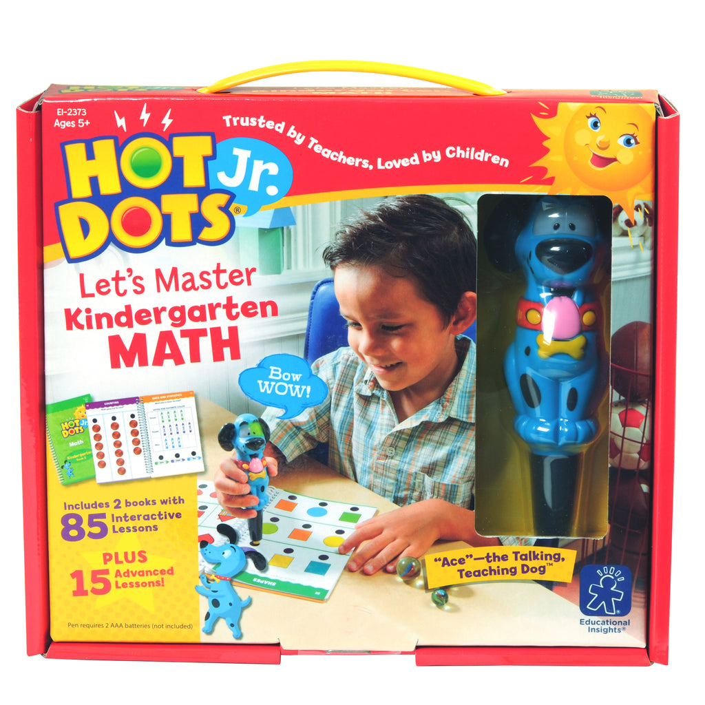 Educational Insights Hot Dots® Jr. Let's Master Kindergarten Math