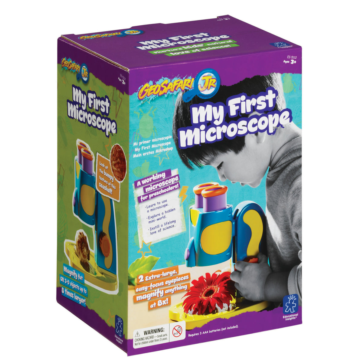 Educational Insights GeoSafari® Jr. My First Microscope