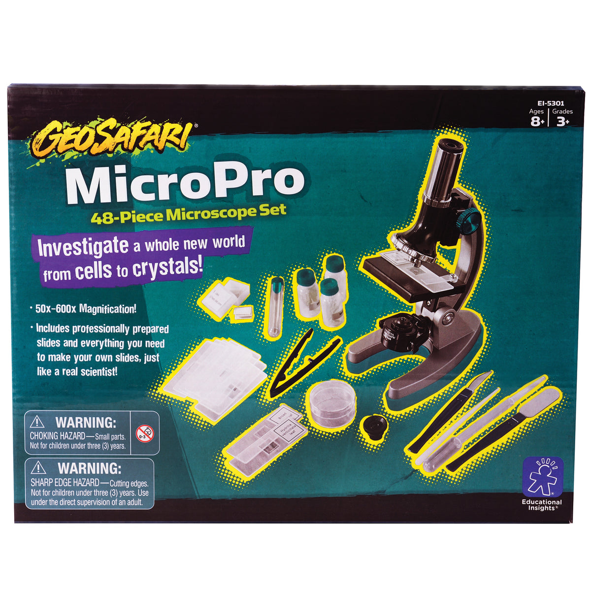 Educational Insights Economy Classroom Microscope Set Gr 3 & Up