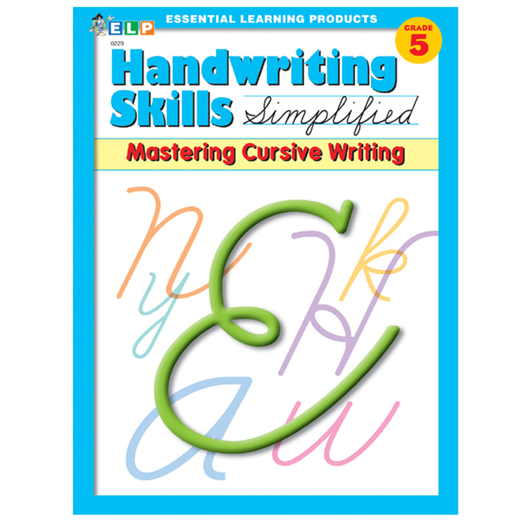 Essential Learning Products Handwriting Skills Simplified Mast