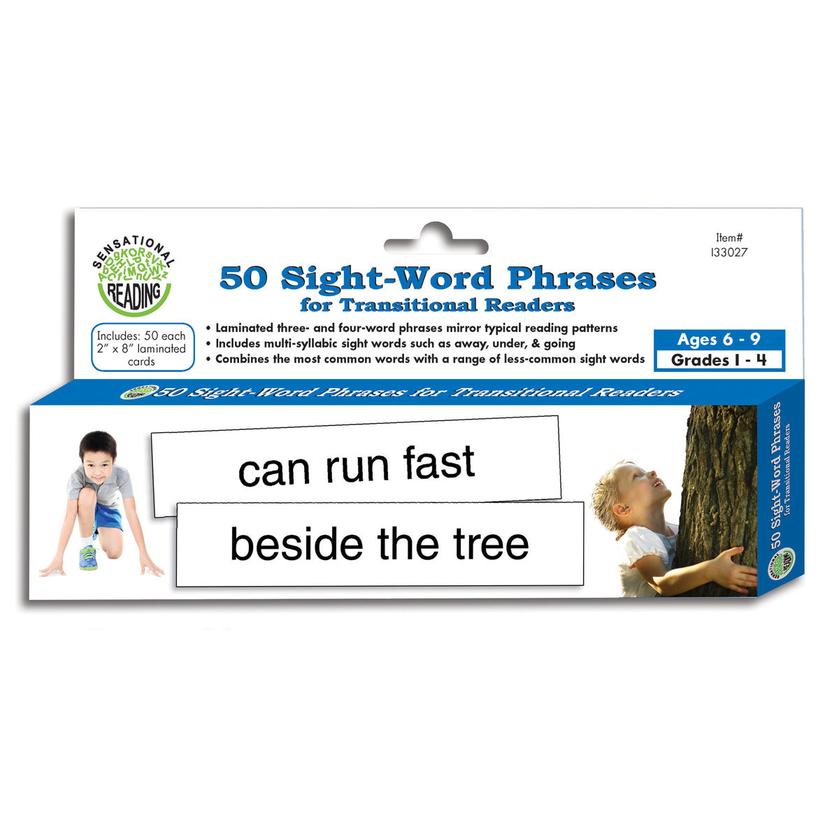 Essential Learning Products 50 Sight-Word Phrases for Transitional Readers