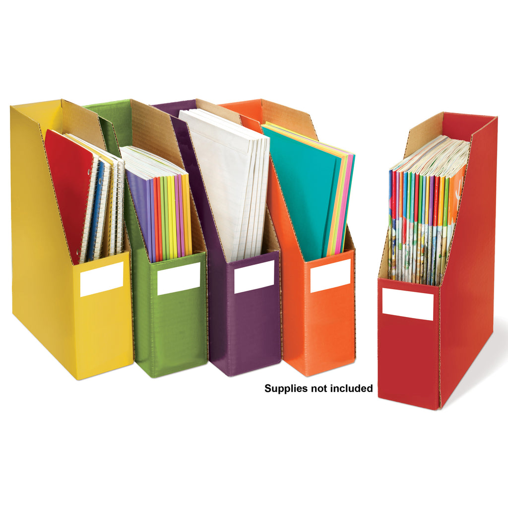 Essential Learning Products Storage Files, Set of 5 (discontinued)
